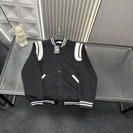 Premium Qualität Yves Saint Laurent Jacken Schwarz Luxus