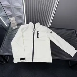 Bestseller Prada Mantel Weiß Luxus