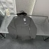Premium Prada Mantel im schwarzen Logo-Stil