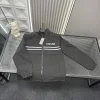 Luxus Prada Mantel Schwarz Luxus