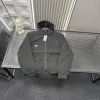 Premium Prada Mantel Schwarz Luxus
