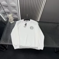 Premium Chrome Hearts Sweatshirts im weißen Logo-Stil