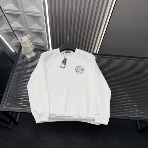 Premium Chrome Hearts Sweatshirts im weißen Logo-Stil