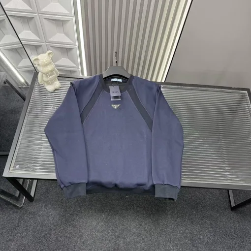 Premium Prada Sweatshirts im Marine-Stil