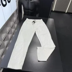 Premium Fendi Hose Weiß Casual Luxury