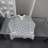 Luxus Dior Pullover Blau Luxus