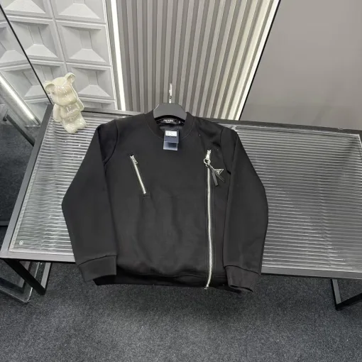 Hochwertige Prada Sweatshirts Black Collection