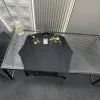 Meistverkaufte Balenciaga Langarm Schwarz Stickerei Stil