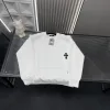 Meistverkaufte Chrome Hearts Langarmshirt in Weiß mit Stickerei