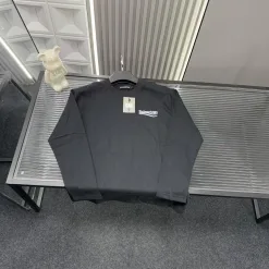 Luxus Balenciaga Langarm Schwarz Luxus