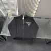 Luxus Prada Jacken Schwarzer Stil