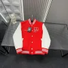 Hochwertige Louis Vuitton Jacken Red Rhinestone Collection