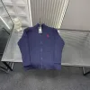 Luxus-Jacken von Ralph Lauren aus der Navy-Strick-Kollektion mit Stickerei