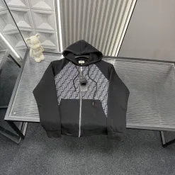 Bestseller Fendi Mantel Schwarz Print Kollektion