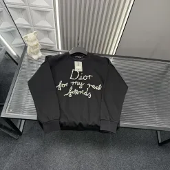 Bestseller Dior Sweatshirts Black Monogram Collection