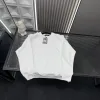 Hochwertige Balenciaga-Sweatshirts im weißen Logo-Stil