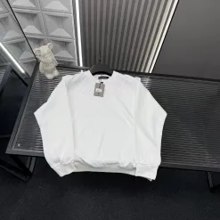 Hochwertige Balenciaga-Sweatshirts im weißen Logo-Stil