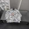 Hochwertige Louis Vuitton-Jacken im Denim-Print-Stil