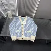 Hochwertige Dior Pullover Blue Monogram Kollektion