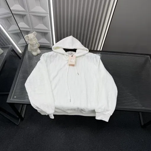 Luxus-Sweatshirts von Dior mit weißem Logo