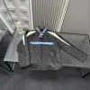 Hochwertige Louis Vuitton Jacken aus schwarzem Leder im Patchwork-Stil