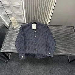 Bestseller Dior Mantel Navy Monogramm Luxus