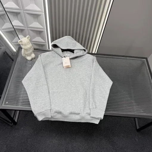 Hochwertige Dior Sweatshirts Grau Logo Luxus
