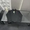 Premium Ralph Lauren Hoodie Schwarzes Logo Luxus