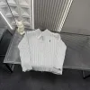 Bestseller Ralph Lauren Jacken Grau Strick Bestickt Luxus