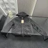 Bestseller Dior Mantel Schwarz Patchwork Stil
