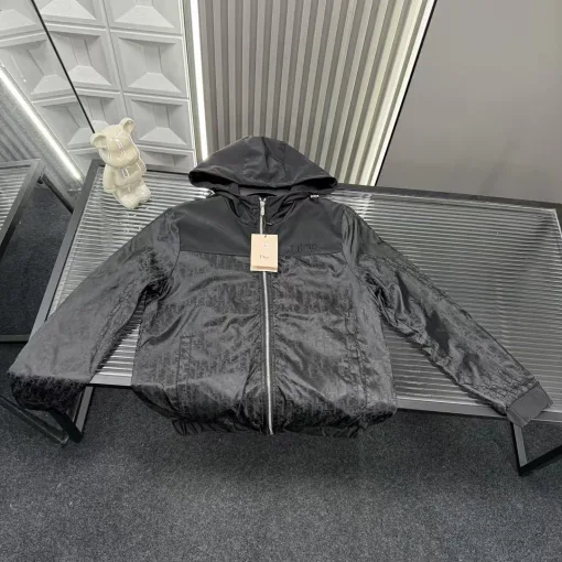 Bestseller Dior Mantel Schwarz Patchwork Stil
