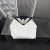 Luxus Armani Sweatshirts Weiß Patchwork Kollektion