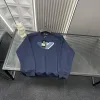 Hochwertige Armani Sweatshirts Navy Bestickt Luxus
