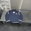 Premium Qualität Loewe Sweatshirts Navy Bestickt Luxus