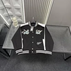 Bestseller Louis Vuitton Jacken Schwarz Bestickt Luxus
