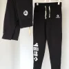 Bestseller Converse Jogginghose Schwarz Baumwolle Bestickt Luxus