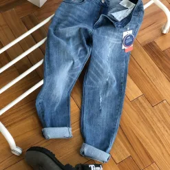Premium Tommy Jeans Hose Blue Denim Klassischer Stil