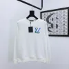 Premium Louis Vuitton Hoodie Schwarze Baumwolle Klassische Kollektion