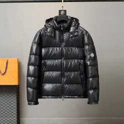 Bestseller Moncler Daunenjacke Weiß Fleece Klassischer Stil