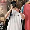 Bestseller The North Face Kurzarm Schwarz Baumwolle Klassisch Luxus