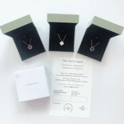 Hochwertige Van Cleef & Arpels Halskette Gold Luxus