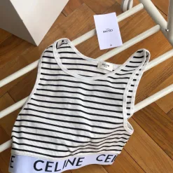 Hochwertige Hosenträger im Streifenstil von Celine