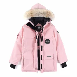 Hochwertige Canada Goose Jacken Pink Classic Collection