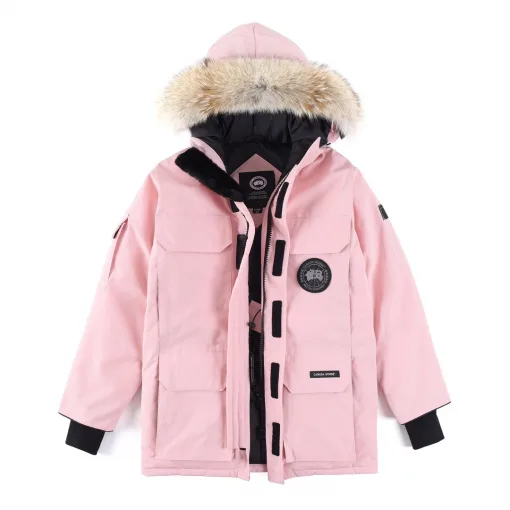 Hochwertige Canada Goose Jacken Pink Classic Collection