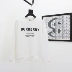 Bestseller Burberry Hoodie Schwarz Baumwolle Klassische Kollektion