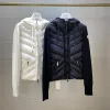 Bestseller Moncler Jacken Schwarz Patchwork-Stil