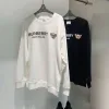 Premium Burberry Sweatshirts Schwarz Solid Luxus