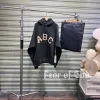 Hochwertige Fear Of God Sweatshirts Schwarz Fleece Klassischer Luxus