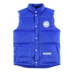 Premium Qualität Canada Goose Weste Weiß Nylon Luxus