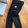 Luxus-Jogginghose von Fendi aus schwarzer Baumwolle mit Stickerei